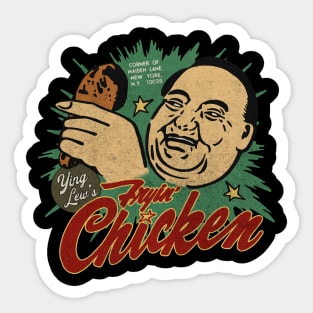 Vintage Chinese Fried Chicken Sticker